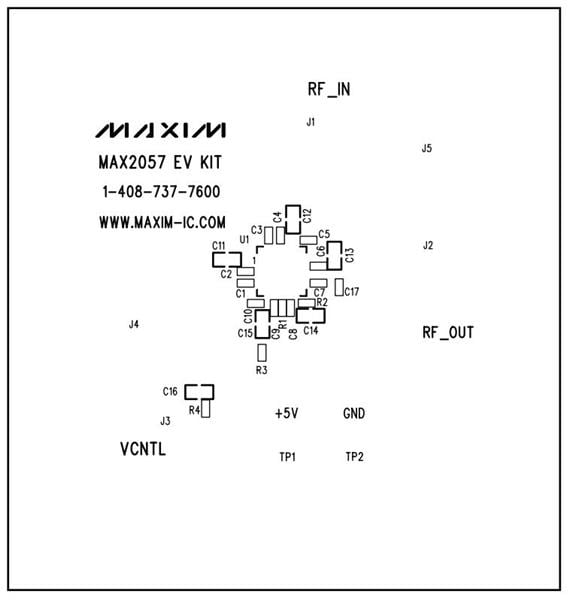 wholesale MAX2057EVKIT Amplifier IC Development Tools supplier,manufacturer,distributor