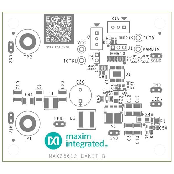 wholesale MAX25612BEVKIT# LED Lighting Development Tools supplier,manufacturer,distributor