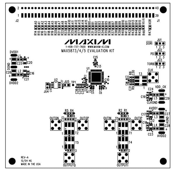 wholesale MAX5874EVKIT Data Conversion IC Development Tools supplier,manufacturer,distributor