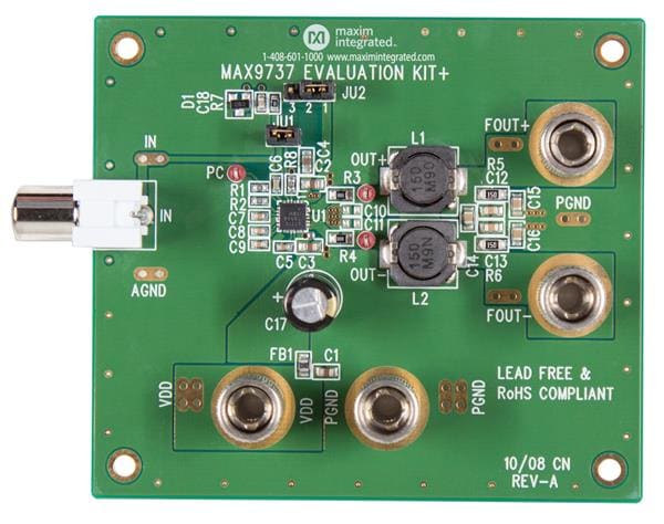 wholesale MAX9737EVKIT+ Audio IC Development Tools supplier,manufacturer,distributor