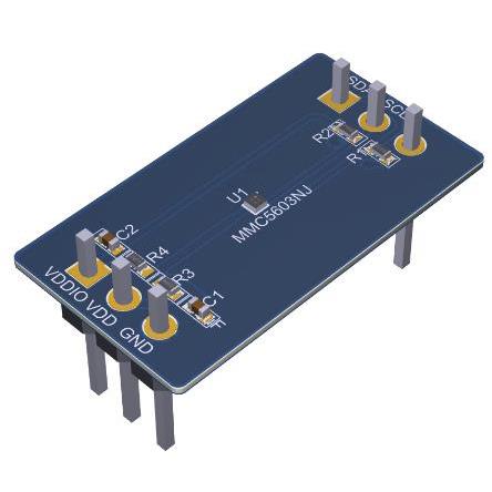 wholesale MMC5603NJ-B Magnetic Sensor Development Tools supplier,manufacturer,distributor