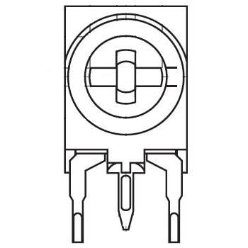 wholesale N6-S25T0C-103 Trimmer Resistors supplier,manufacturer,distributor