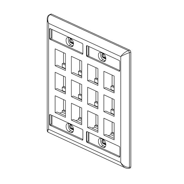 wholesale NK12FEIY Keystone Faceplates supplier,manufacturer,distributor