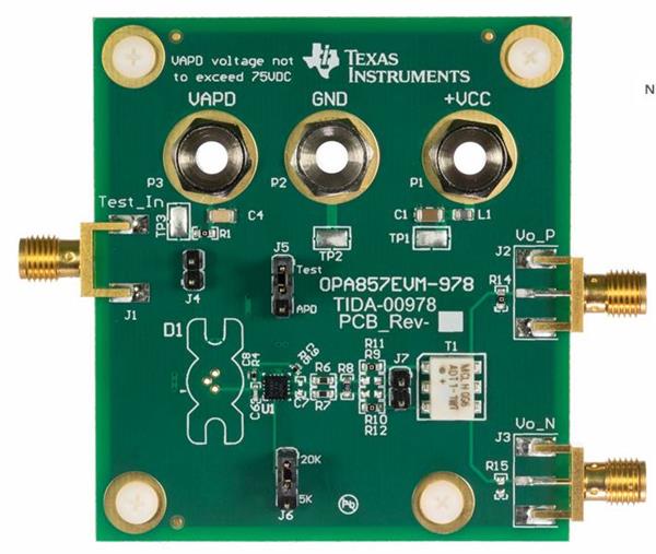 wholesale OPA857EVM-978 Amplifier IC Development Tools supplier,manufacturer,distributor