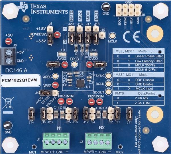 wholesale PCM1822Q1EVM Data Conversion IC Development Tools supplier,manufacturer,distributor