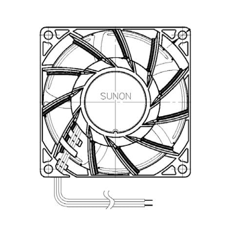 wholesale PF80381BX-000U-A99 DC Fans supplier,manufacturer,distributor