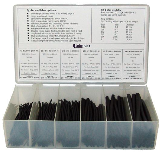 wholesale Q2-Z-QK1-01-6IN-180 Heat Shrink Tubing Kits supplier,manufacturer,distributor