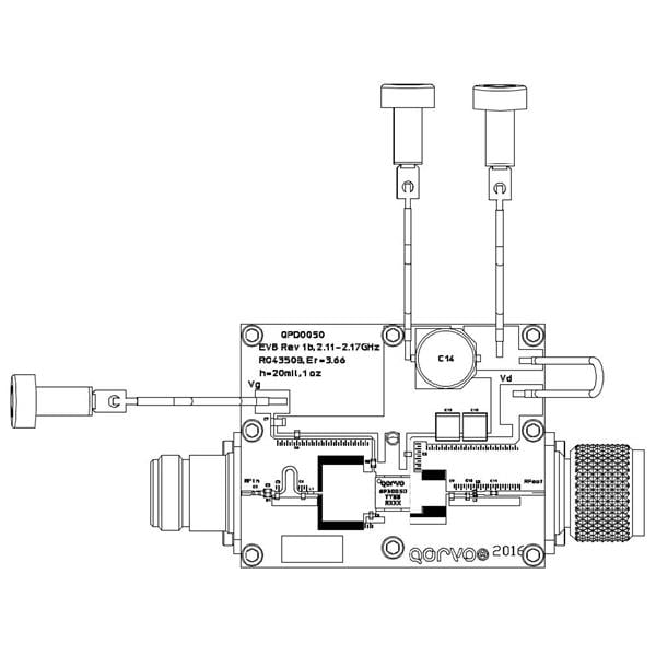 wholesale QPD0050PCB4B01 RF Development Tools supplier,manufacturer,distributor