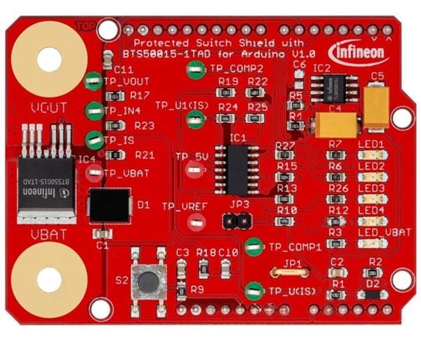 wholesale SHIELD_BTS50015-1TAD Power Management IC Development Tools supplier,manufacturer,distributor