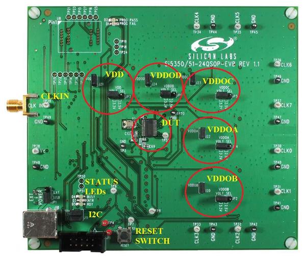 wholesale SI535X-B20QFN-EVB Clock & Timer Development Tools supplier,manufacturer,distributor