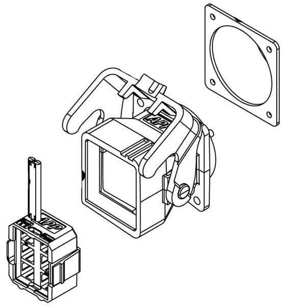 wholesale SK2-076C040000-C71 Heavy Duty Power Connectors supplier,manufacturer,distributor