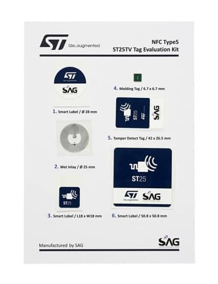 wholesale ST25-TAG-BAG-AB NFC/RFID Development Tools supplier,manufacturer,distributor