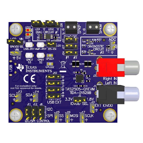 wholesale TAS2505-Q1EVM Amplifier IC Development Tools supplier,manufacturer,distributor