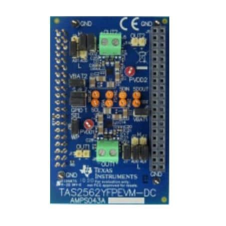 wholesale TAS2562YFPEVM-DC Audio IC Development Tools supplier,manufacturer,distributor