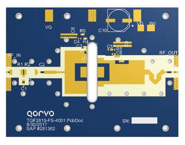 wholesale TGF2819-FSEVB03 RF Development Tools supplier,manufacturer,distributor