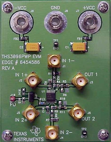 wholesale THS3096EVM Amplifier IC Development Tools supplier,manufacturer,distributor