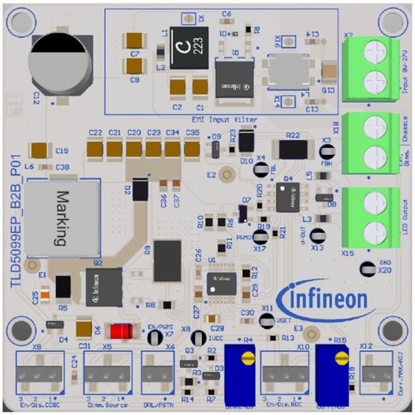 wholesale TLD5099EPB2BEVALKITTOBO1 Power Management IC Development Tools supplier,manufacturer,distributor