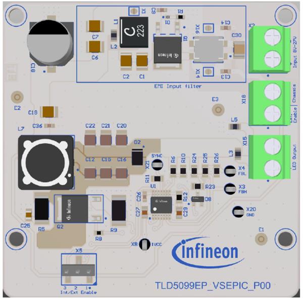 wholesale TLD5099EPVSEPICEVALTOBO1 Power Management IC Development Tools supplier,manufacturer,distributor