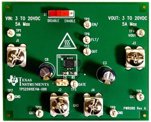 wholesale TPS25910EVM-088 Power Management IC Development Tools supplier,manufacturer,distributor