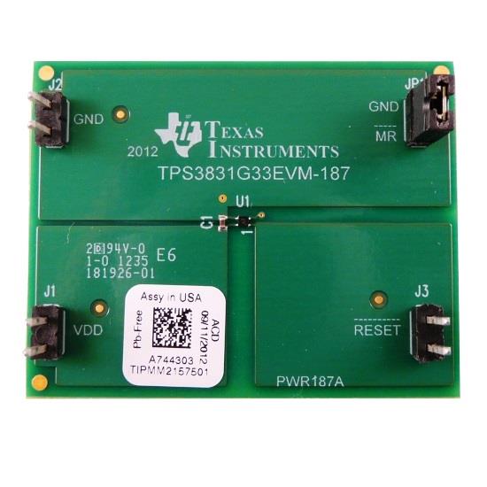 wholesale TPS3831G33EVM-187 Power Management IC Development Tools supplier,manufacturer,distributor