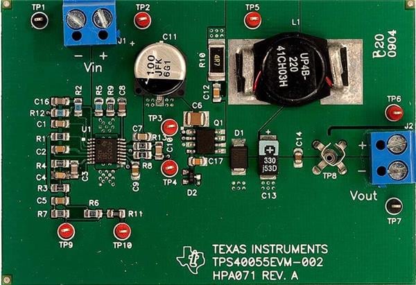 wholesale TPS40055EVM-002 Power Management IC Development Tools supplier,manufacturer,distributor