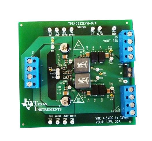 wholesale TPS40322EVM-074 Power Management IC Development Tools supplier,manufacturer,distributor