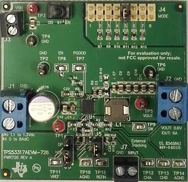 wholesale TPS53317AEVM-726 Power Management IC Development Tools supplier,manufacturer,distributor