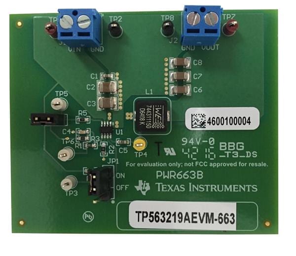 wholesale TPS563219AEVM-663 Power Management IC Development Tools supplier,manufacturer,distributor