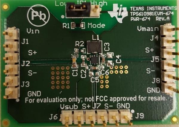 wholesale TPS610981EVM-674 Power Management IC Development Tools supplier,manufacturer,distributor