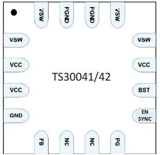 wholesale TS30041-M018QFNR Switching Voltage Regulators supplier,manufacturer,distributor