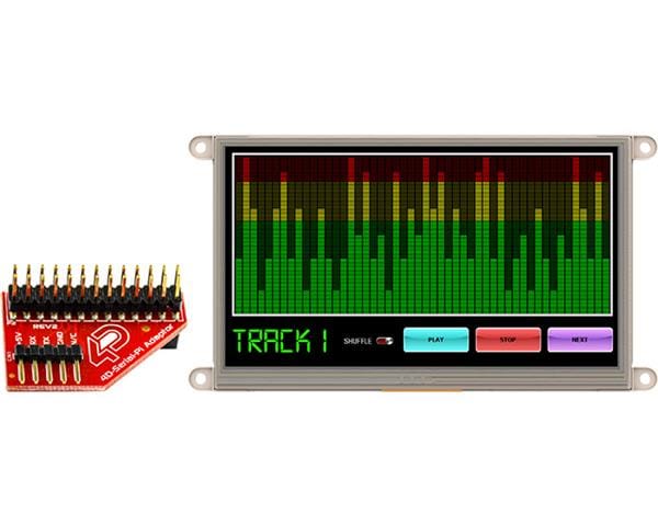 wholesale gen4-uLCD-70D-SB-PI Display Modules supplier,manufacturer,distributor