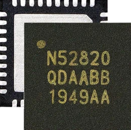 wholesale nRF52820-QDAA-D-R7 RF System on a Chip - SoC supplier,manufacturer,distributor